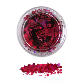 PXP Glitter grof flamingo pink UITVERKOCHT!